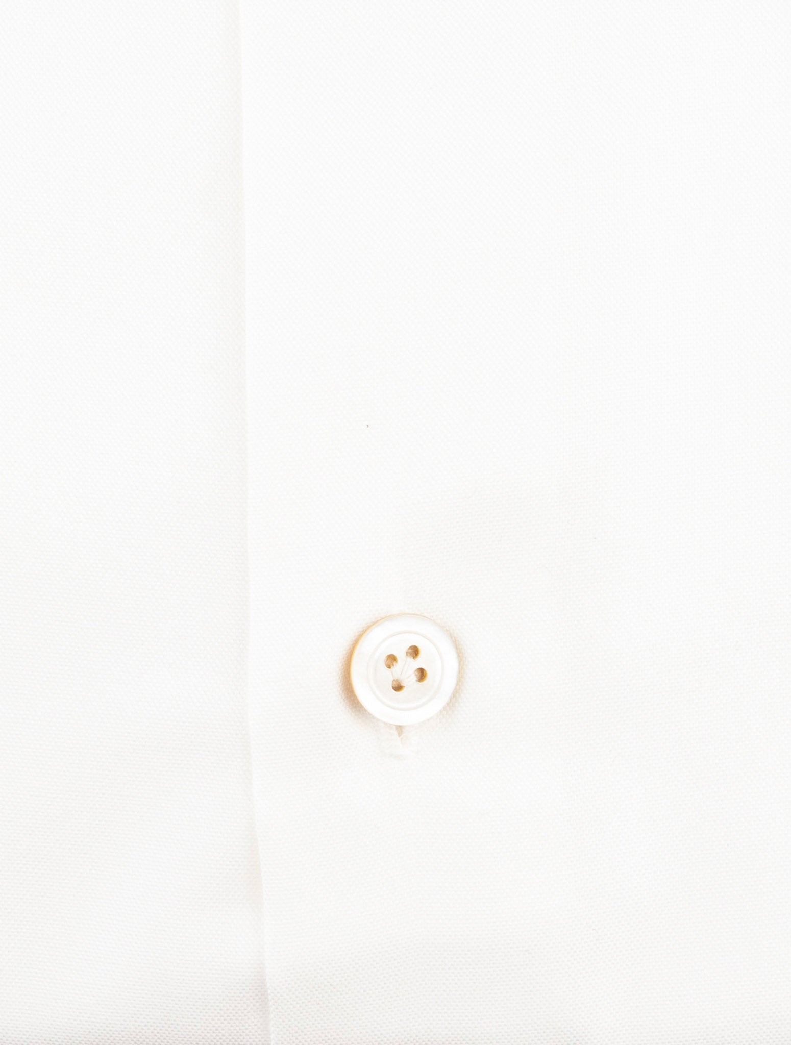 Kiton White Cotton Shirt