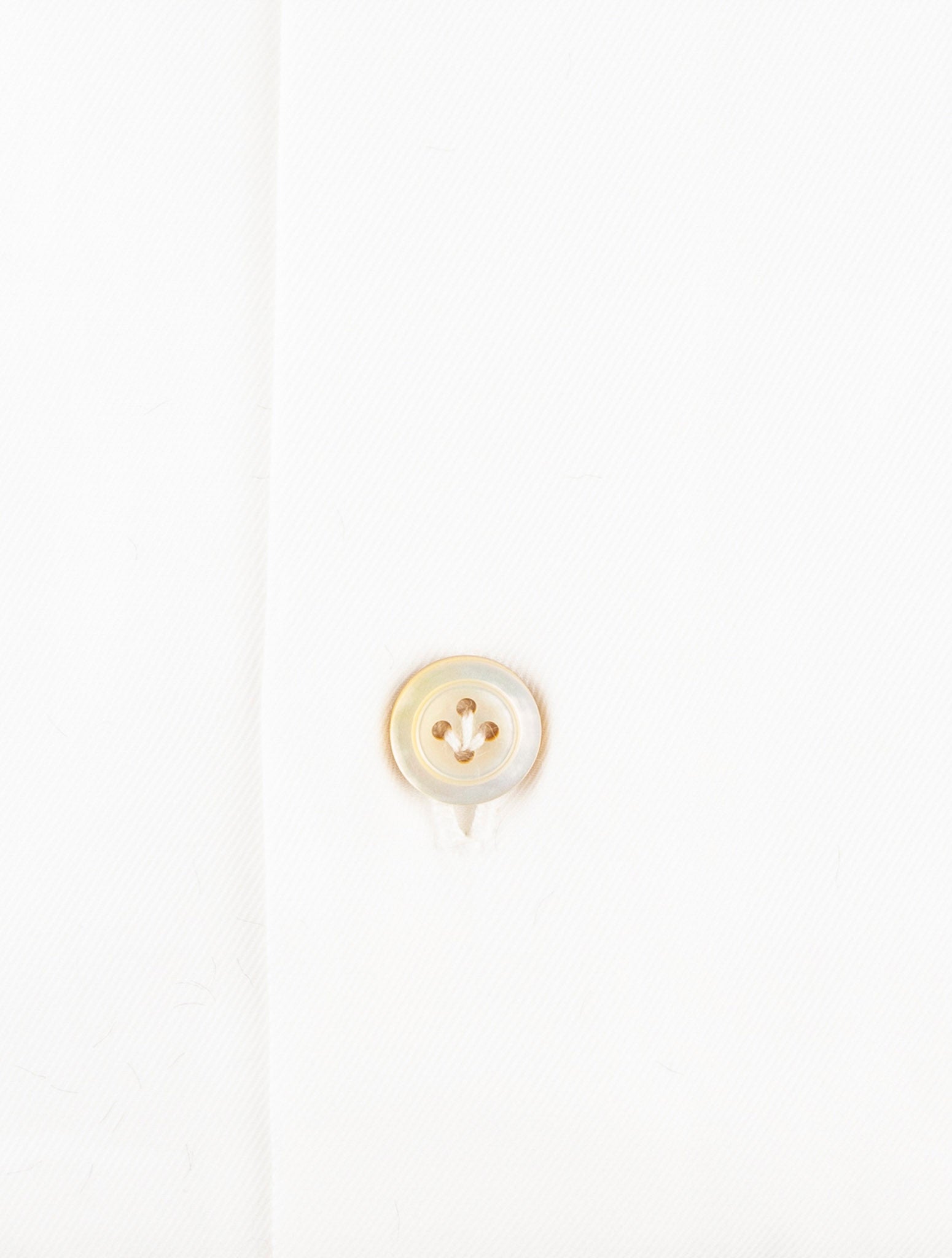 Kiton White Cotton Shirt