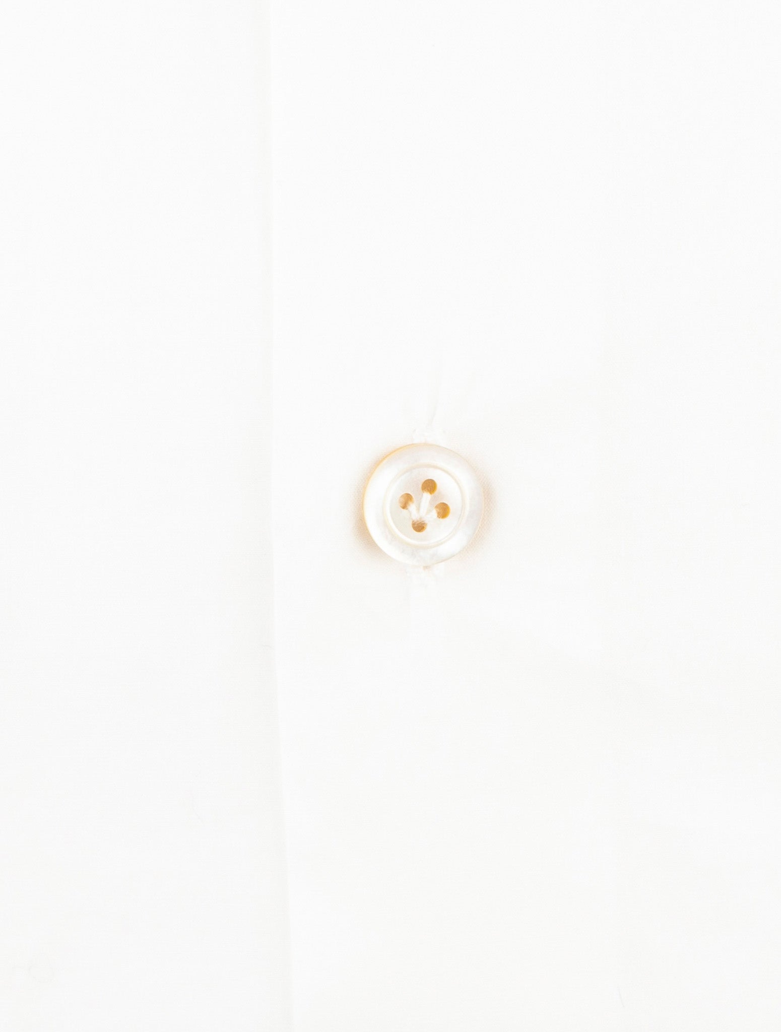 Kiton White Cotton Shirt