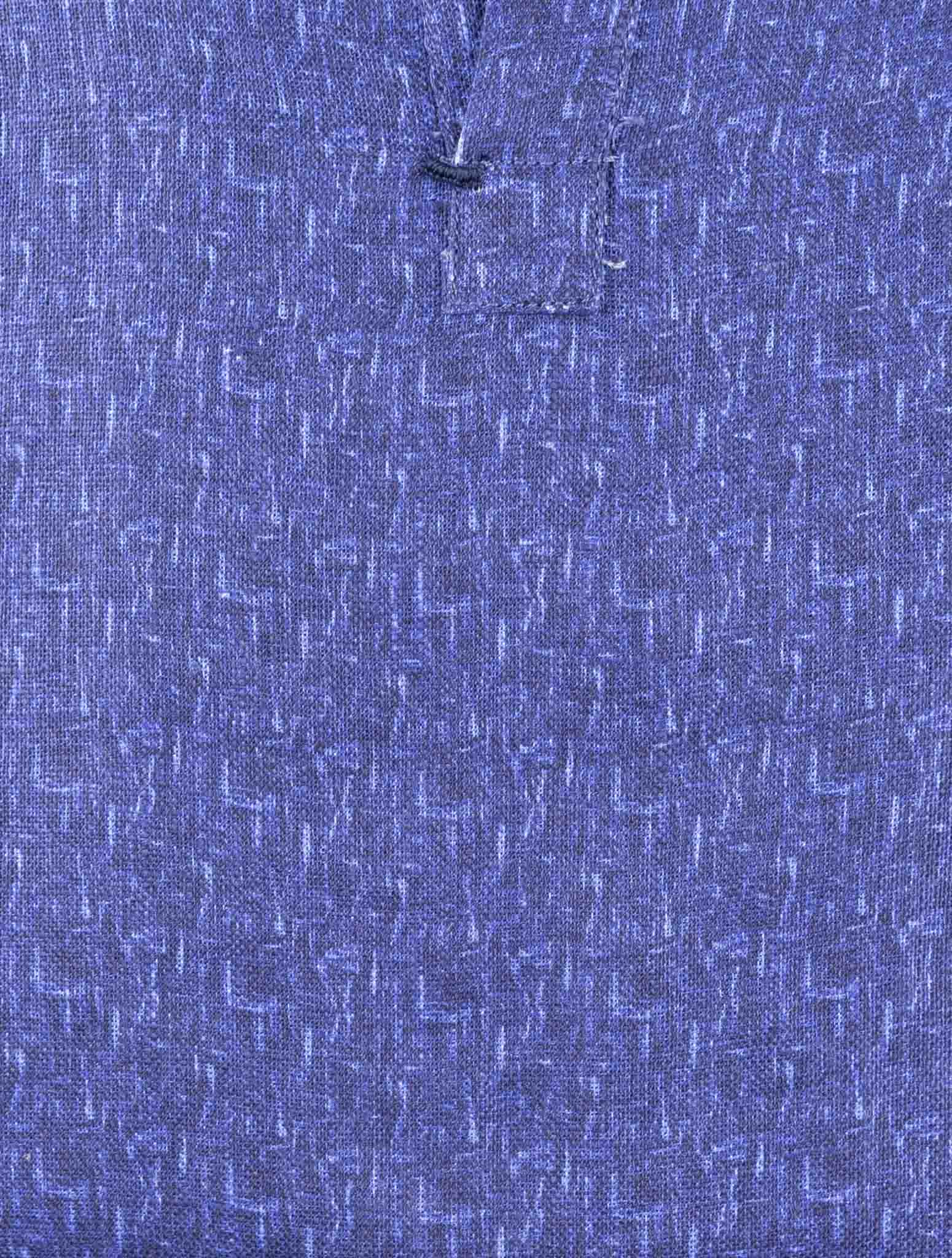 Kiton Blue Linen Shirt