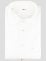 Kiton White Cotton Shirt