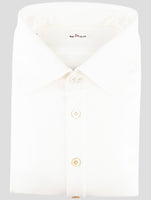 Kiton White Cotton Shirt
