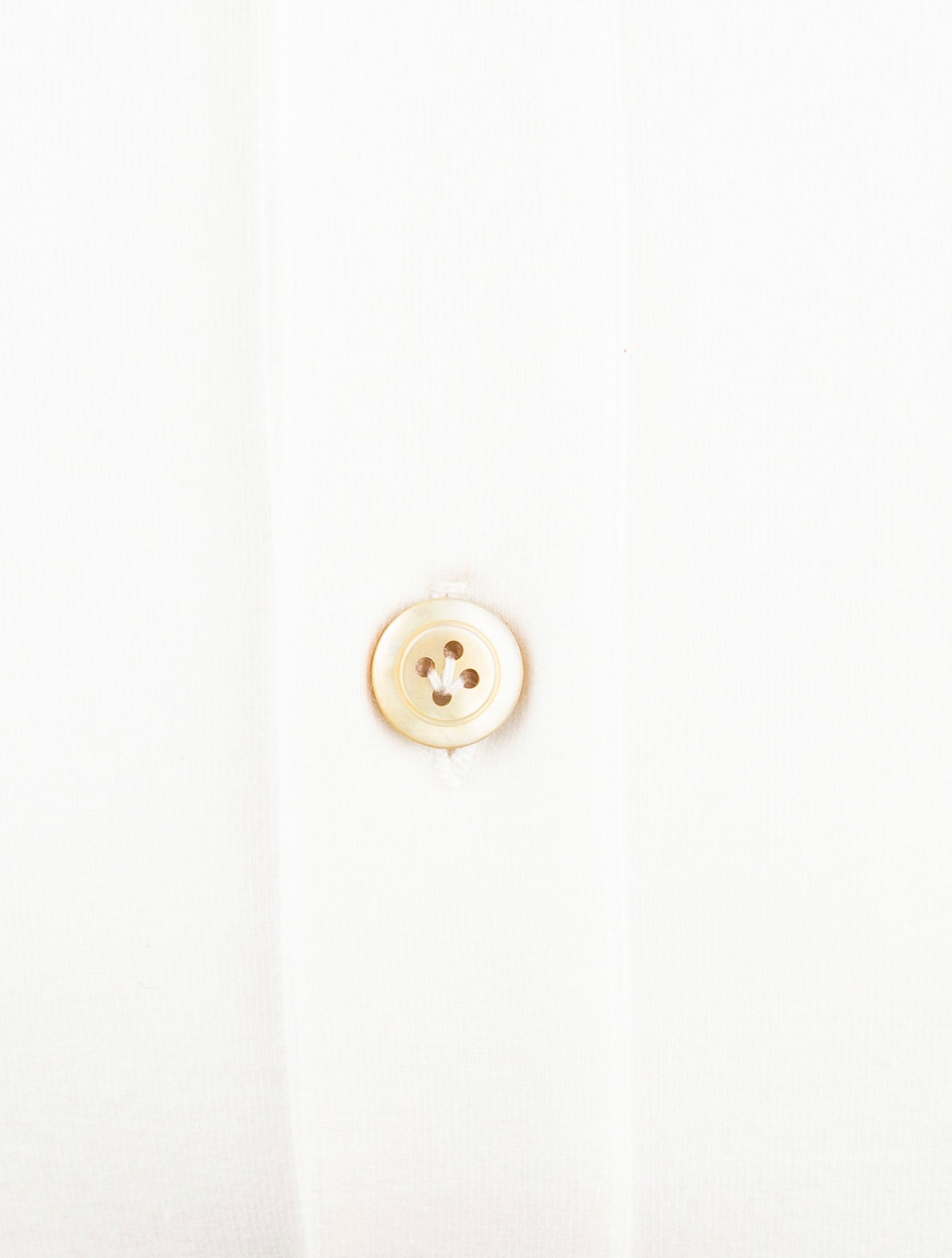 Kiton White Cotton Shirt