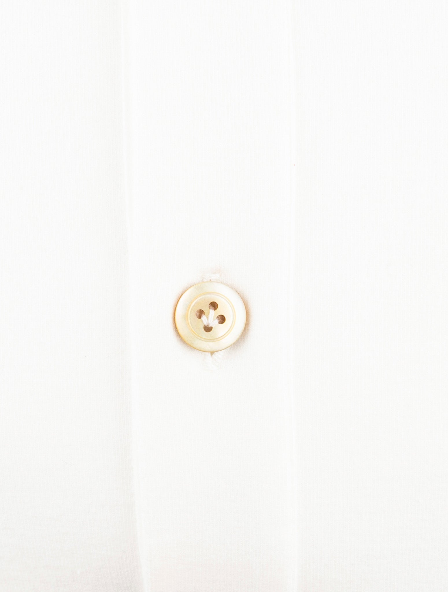 Kiton White Cotton Shirt