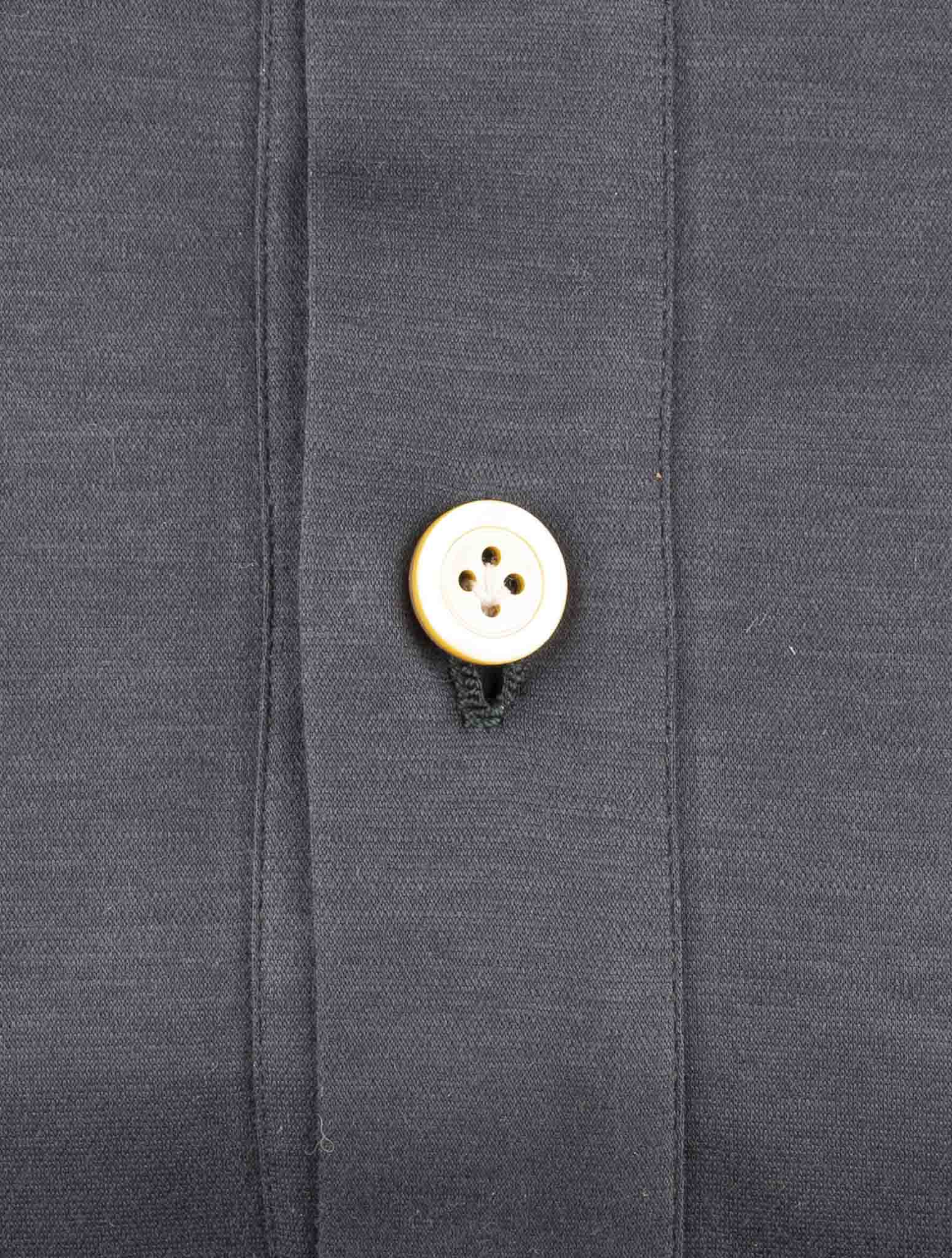 Kiton Gray Cotton Sweater Polo