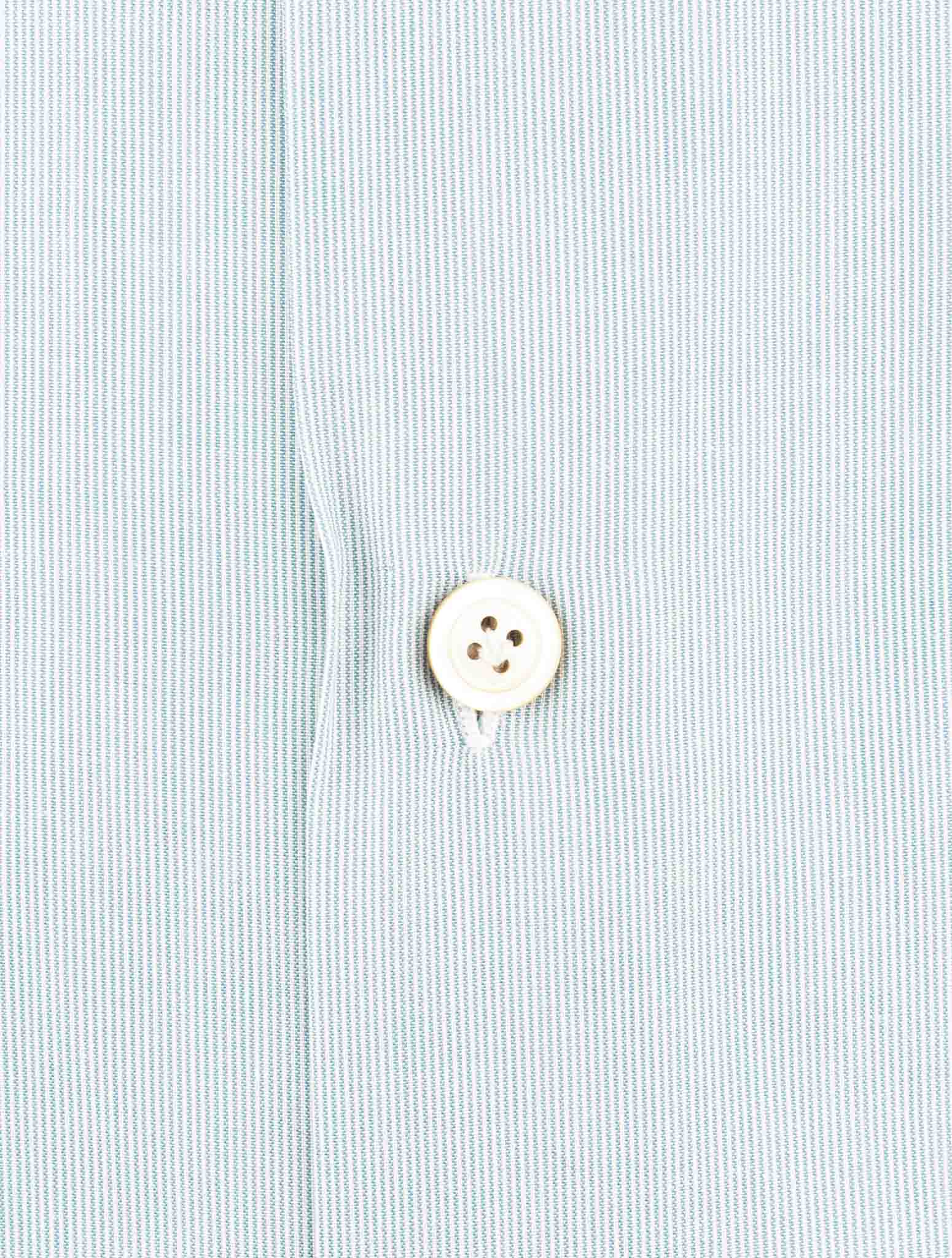 Kiton Green Cotton Shirt