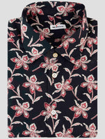 Kiton Black Cotton Shirt
