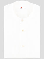 Kiton White Cotton Shirt