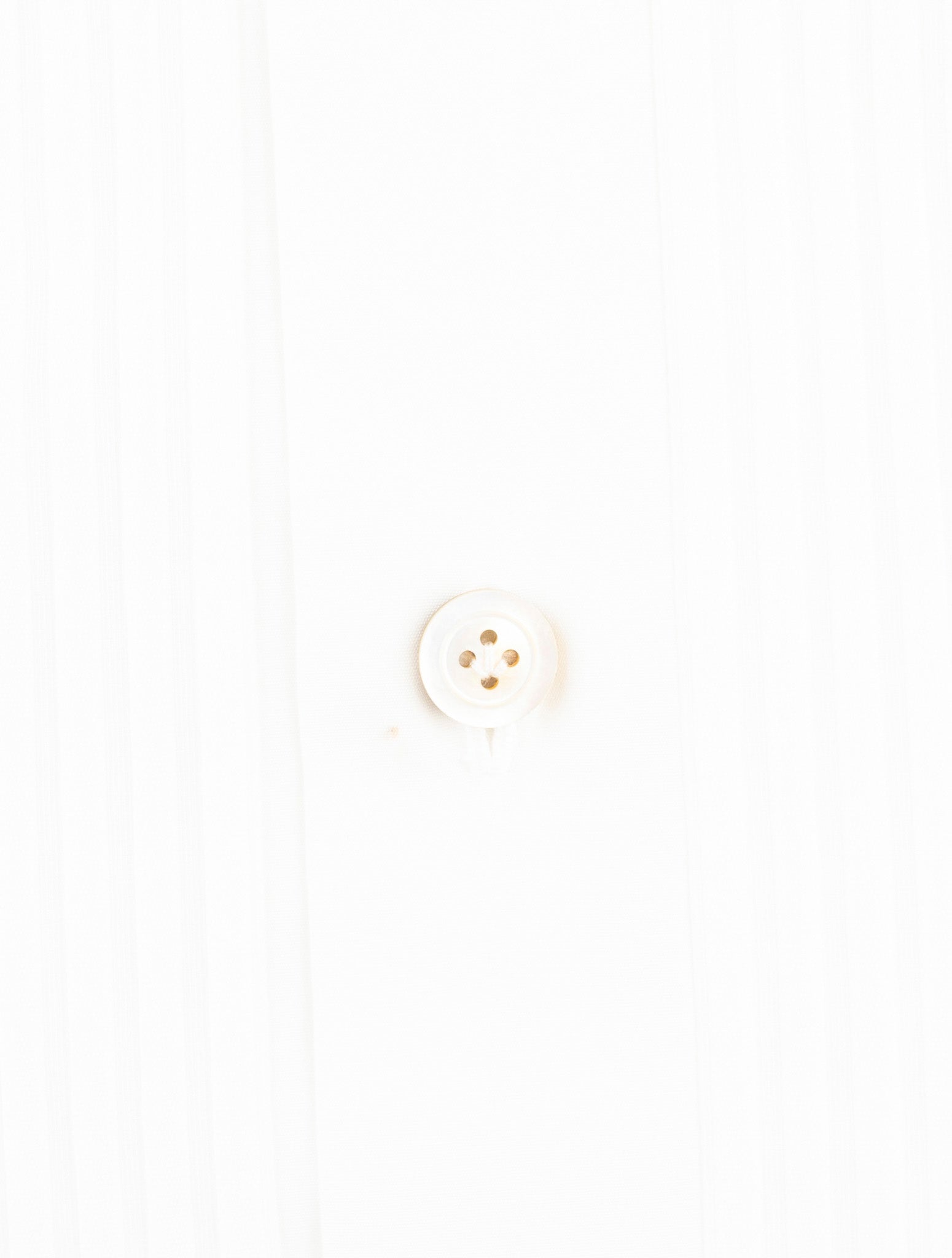Kiton White Cotton Shirt