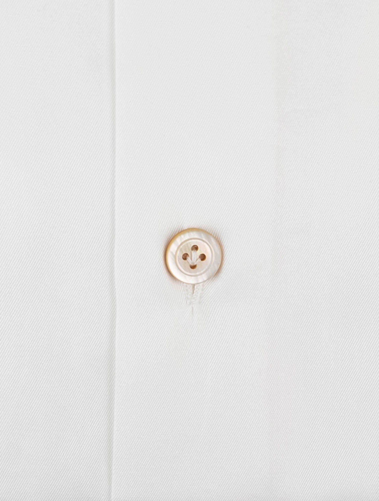 Kiton White Cotton Shirt