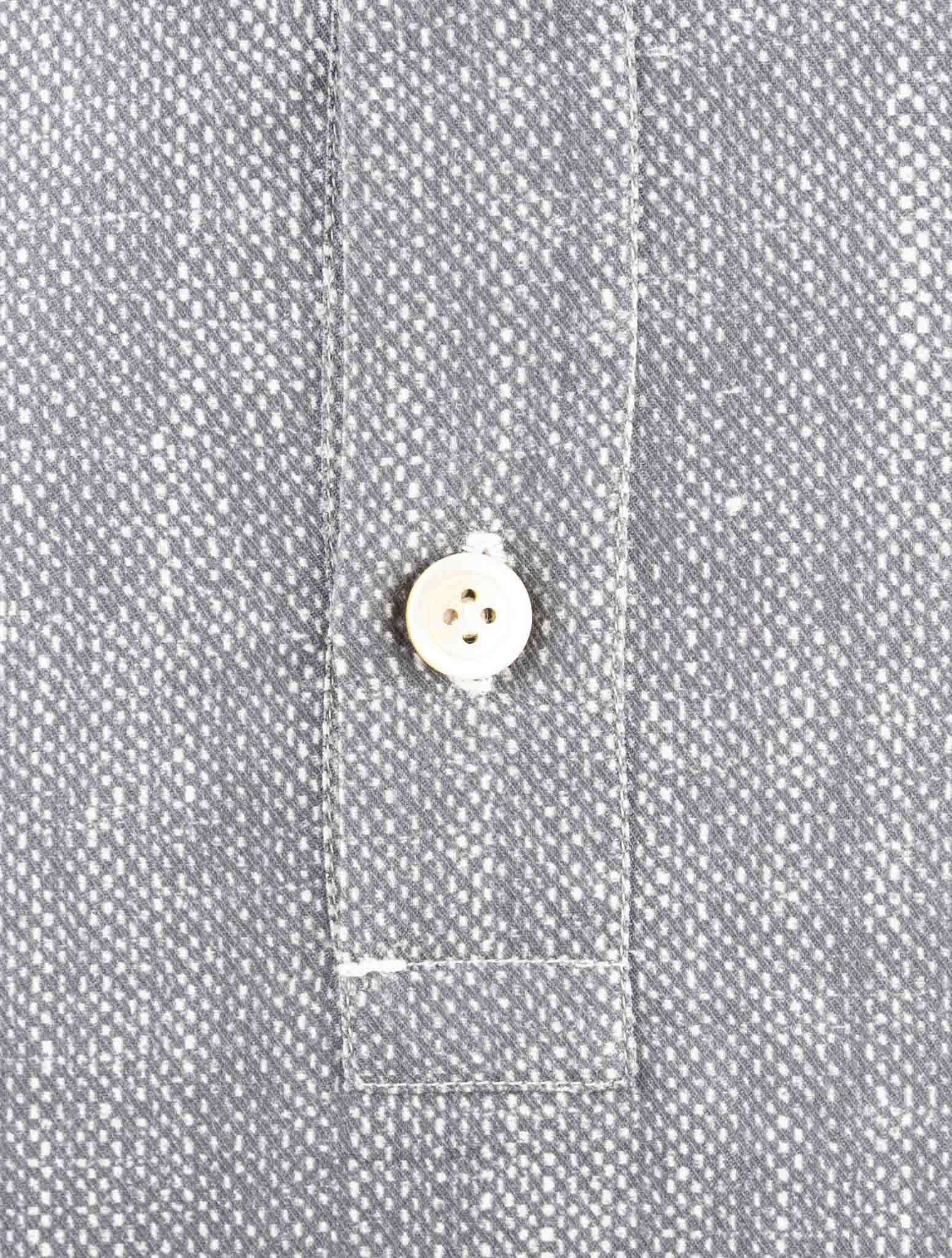 Kiton Gray Cotton Sweater Polo