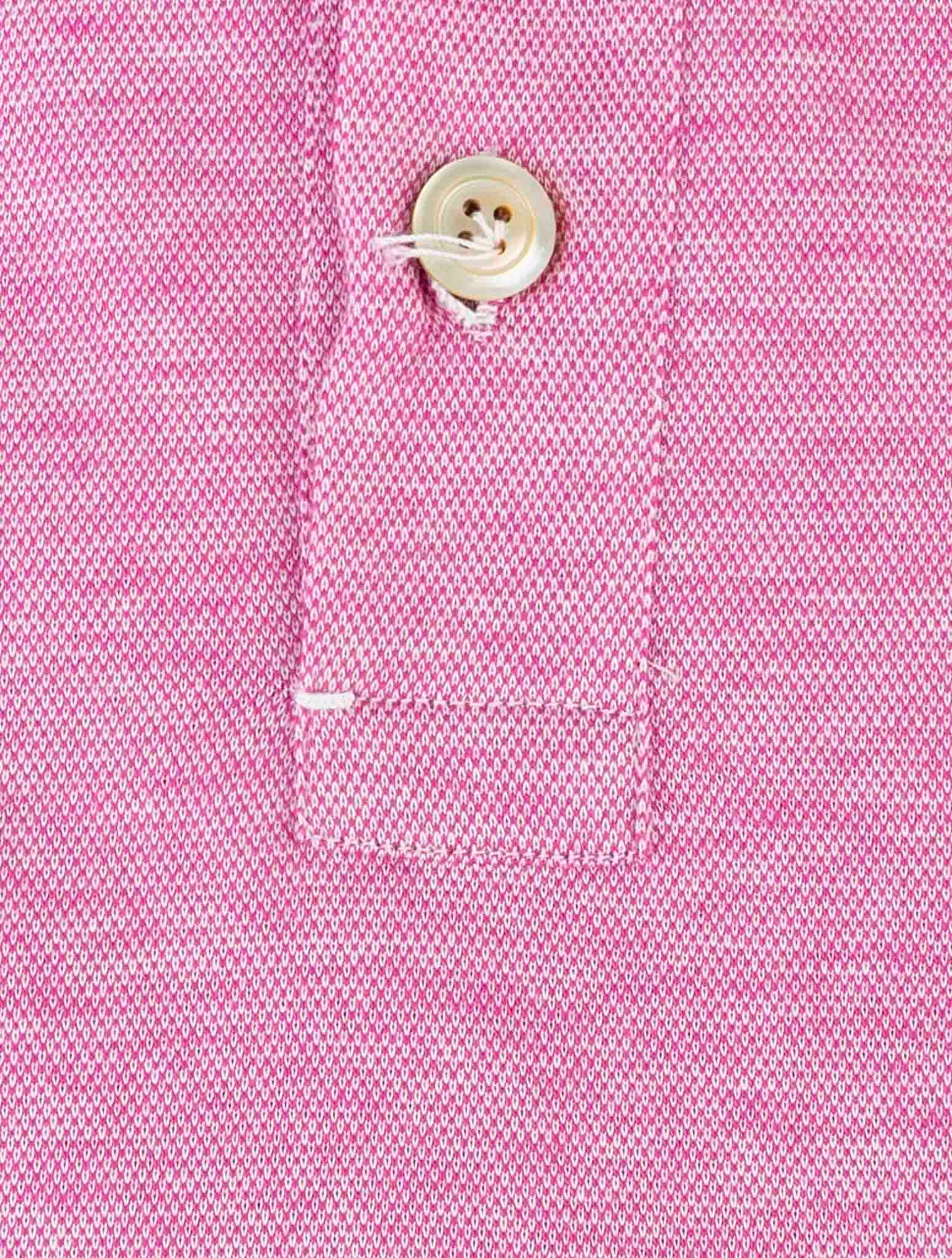 Kiton Pink Cotton Sweater Polo