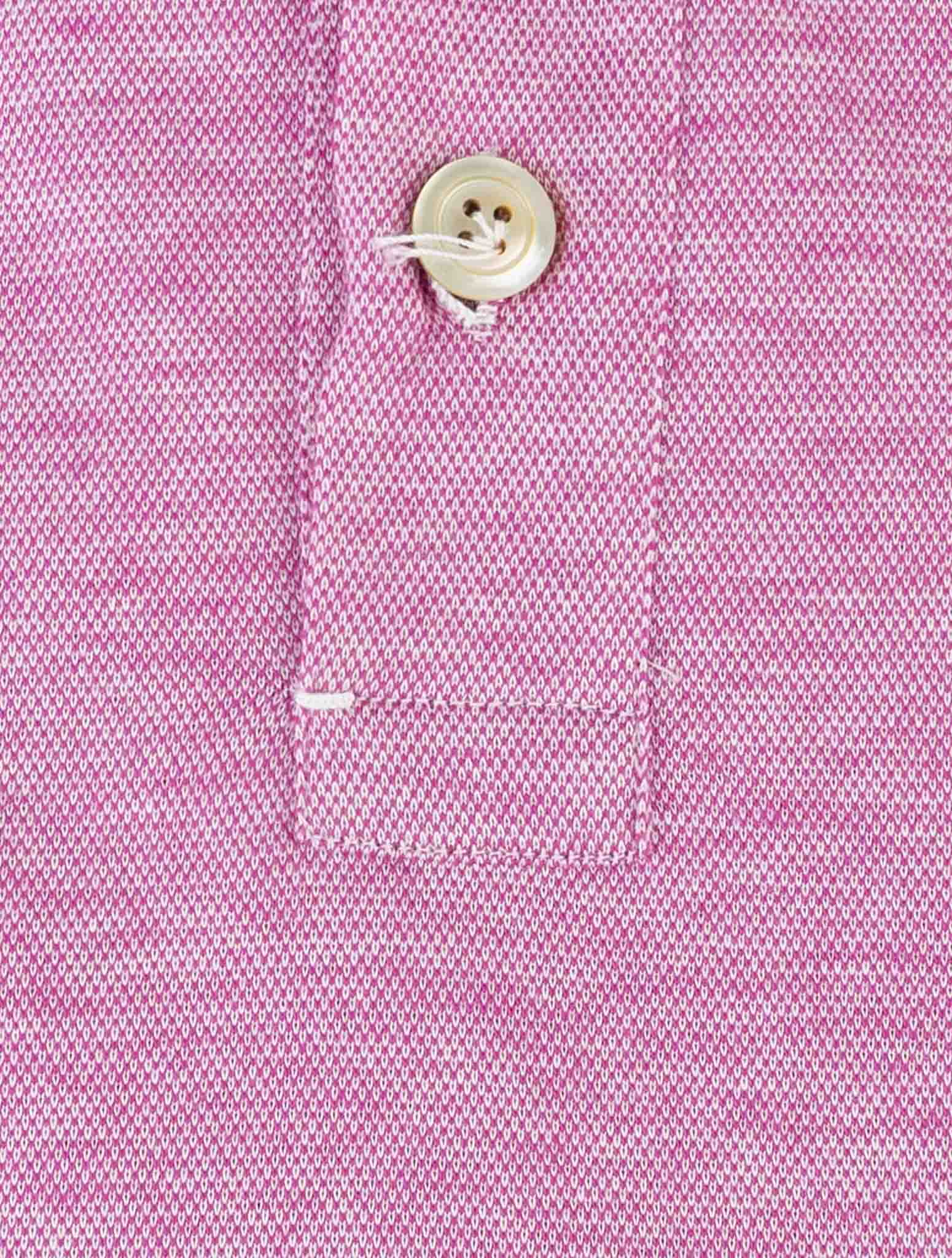 Kiton Pink Cotton Sweater Polo