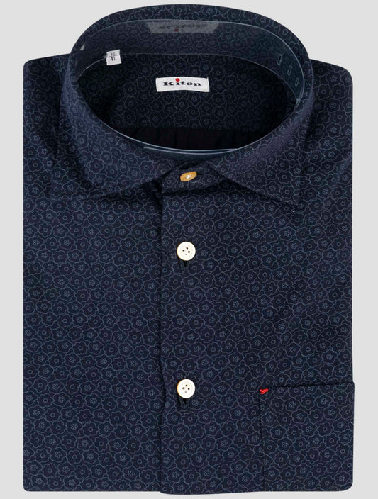 Kiton White Cotton Shirt
