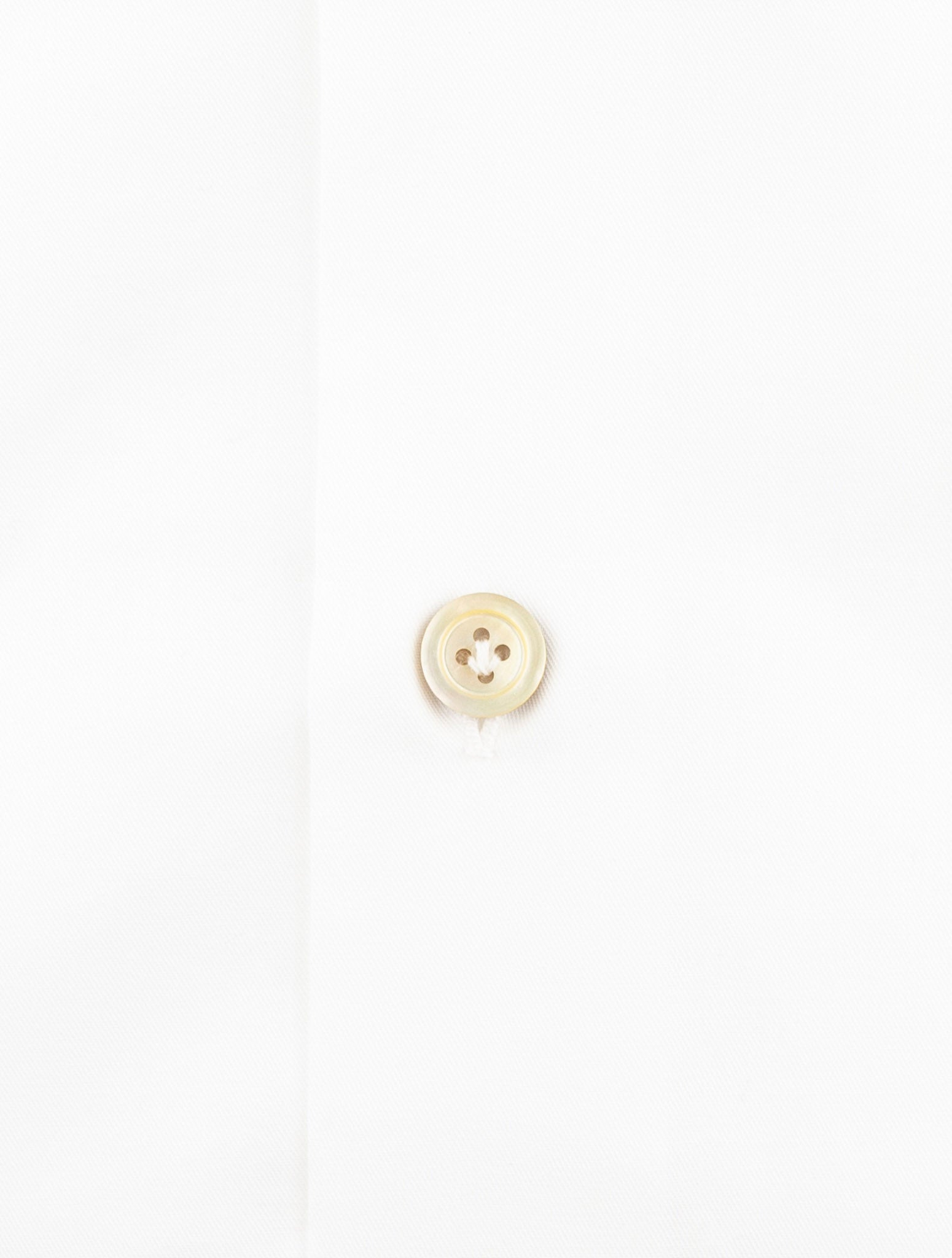 Kiton White Cotton Shirt