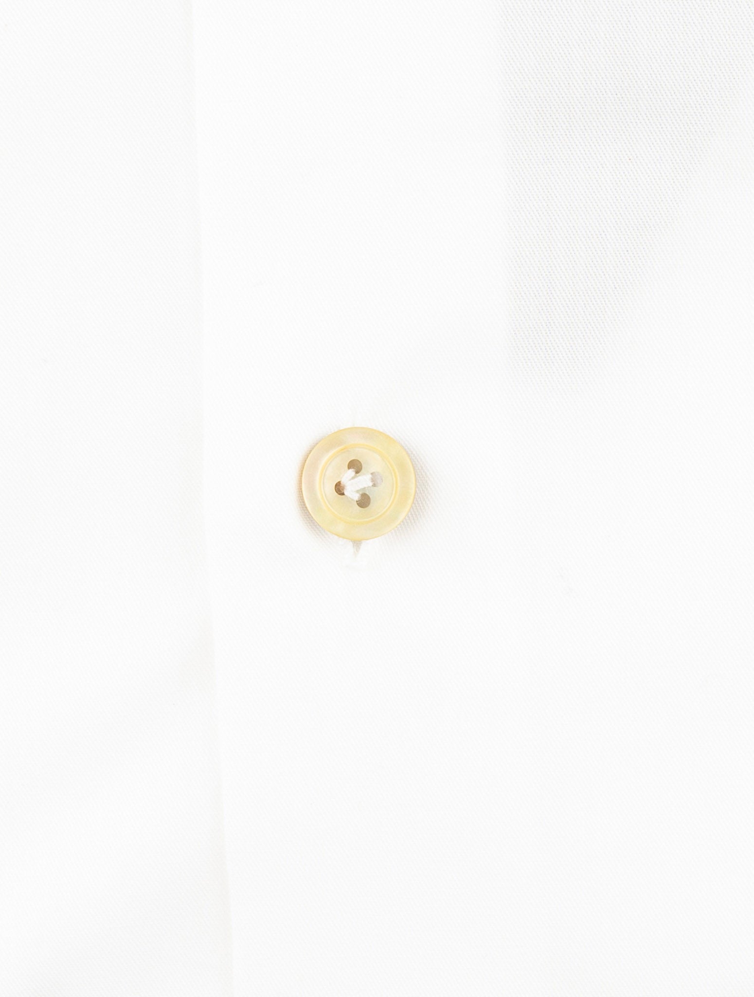 Kiton White Cotton Shirt