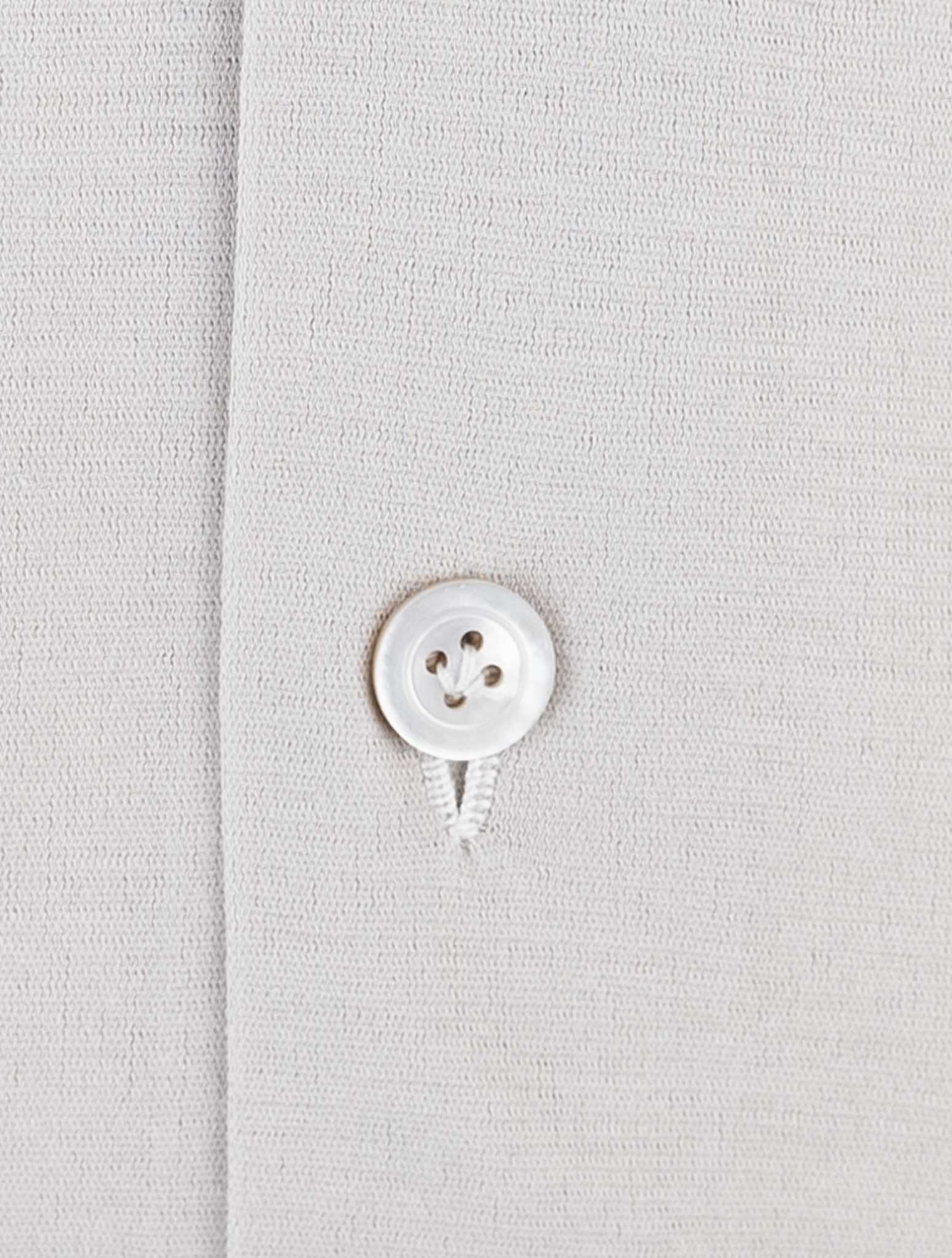 Kiton Beige Cotton Shirt