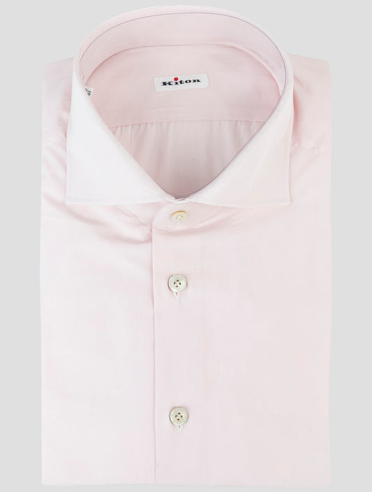 Kiton White Cotton Shirt
