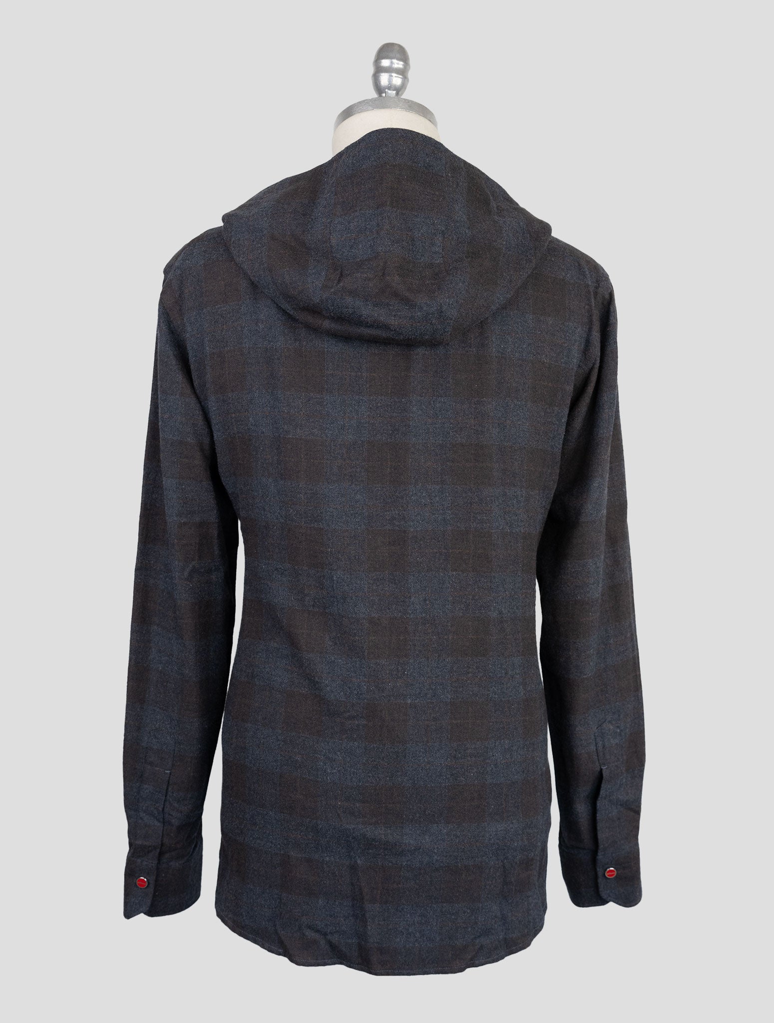 Kiton Dark Gray Cotton Shirt