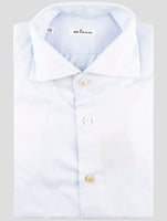 Kiton Light Blue Cotton Shirt