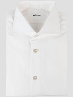 Kiton White Cotton Shirt