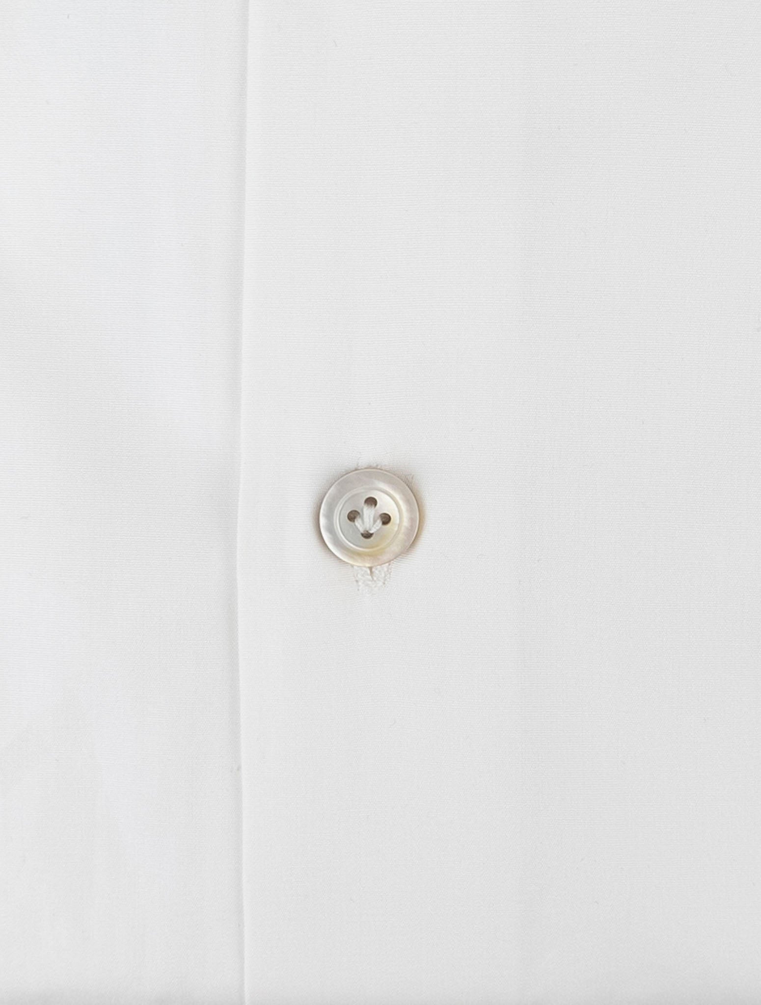 Kiton White Cotton Shirt