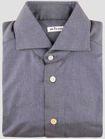 Kiton Gray Cotton Shirt