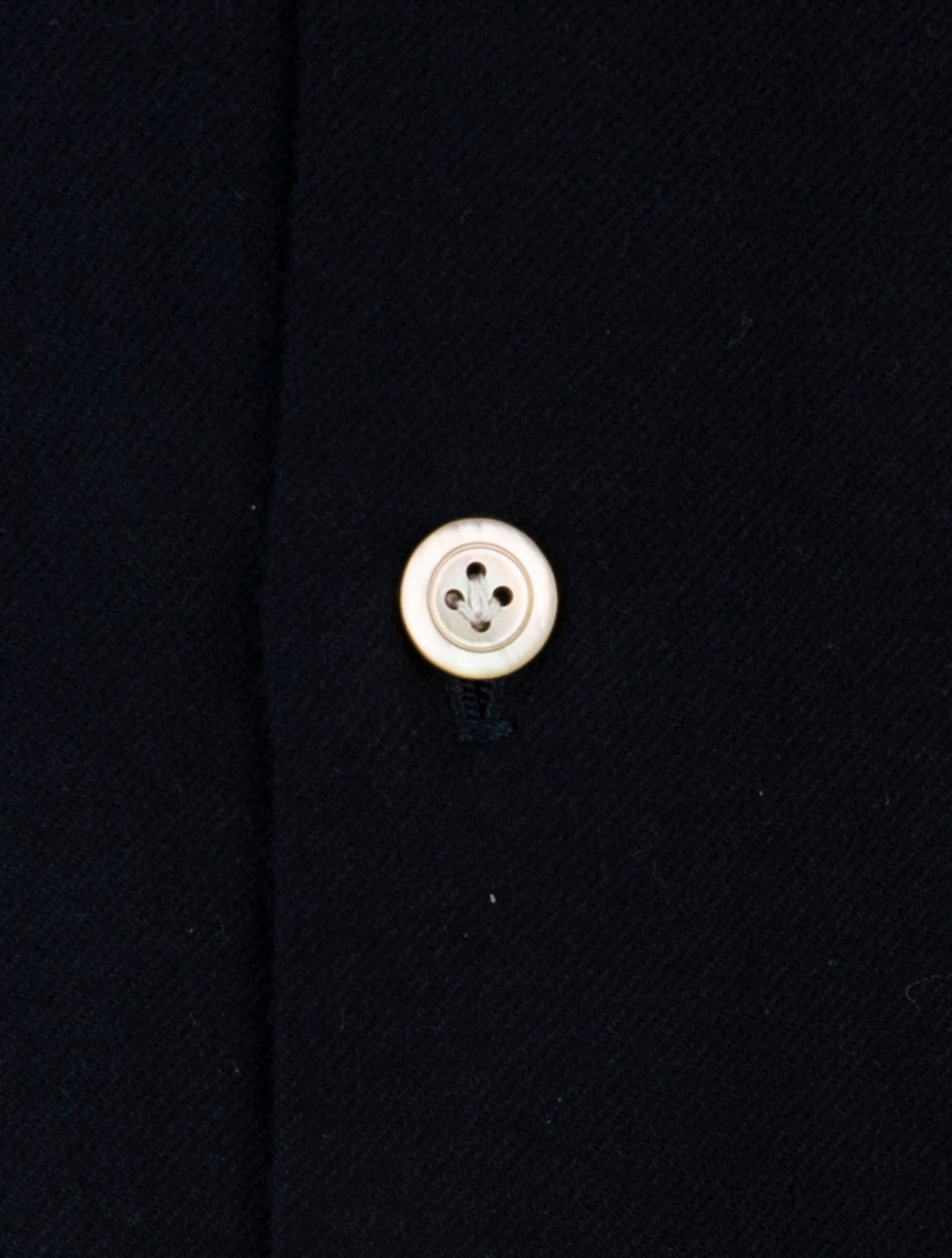 Kiton Blue Cotton Shirt