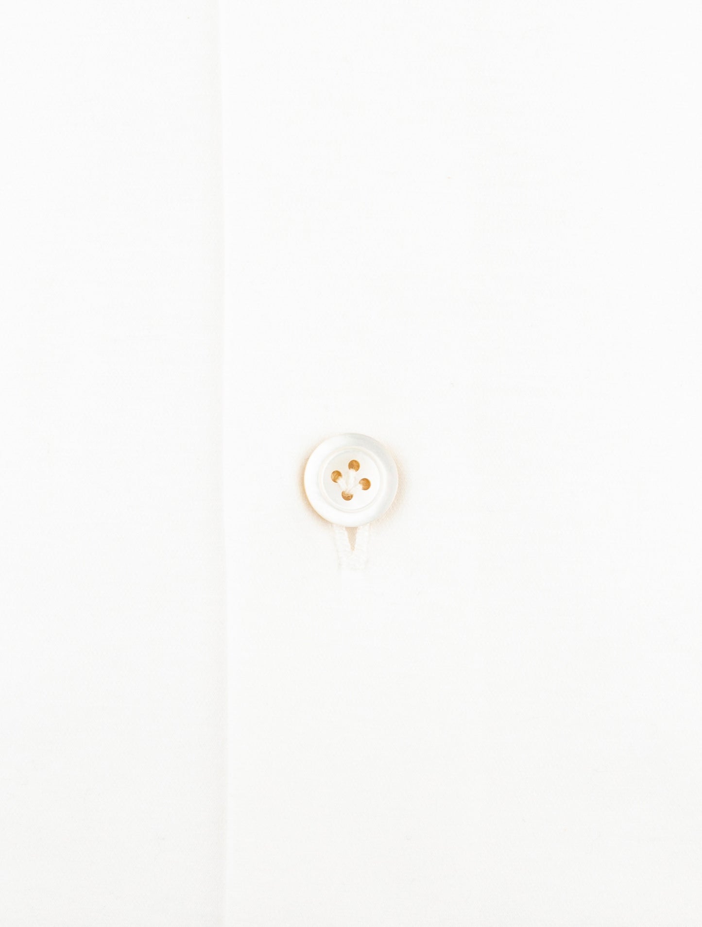 Kiton White Cotton Shirt