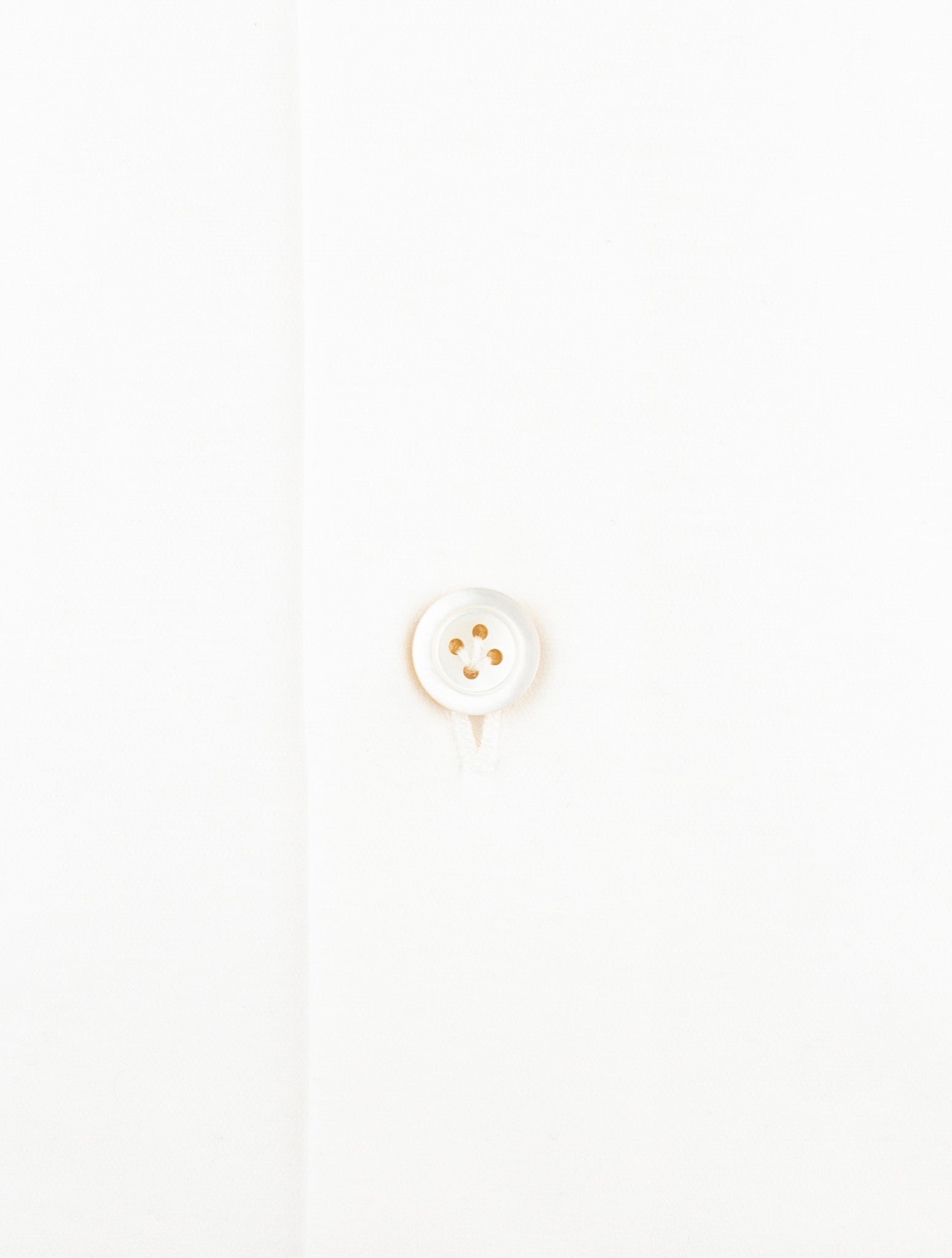 Kiton White Cotton Shirt