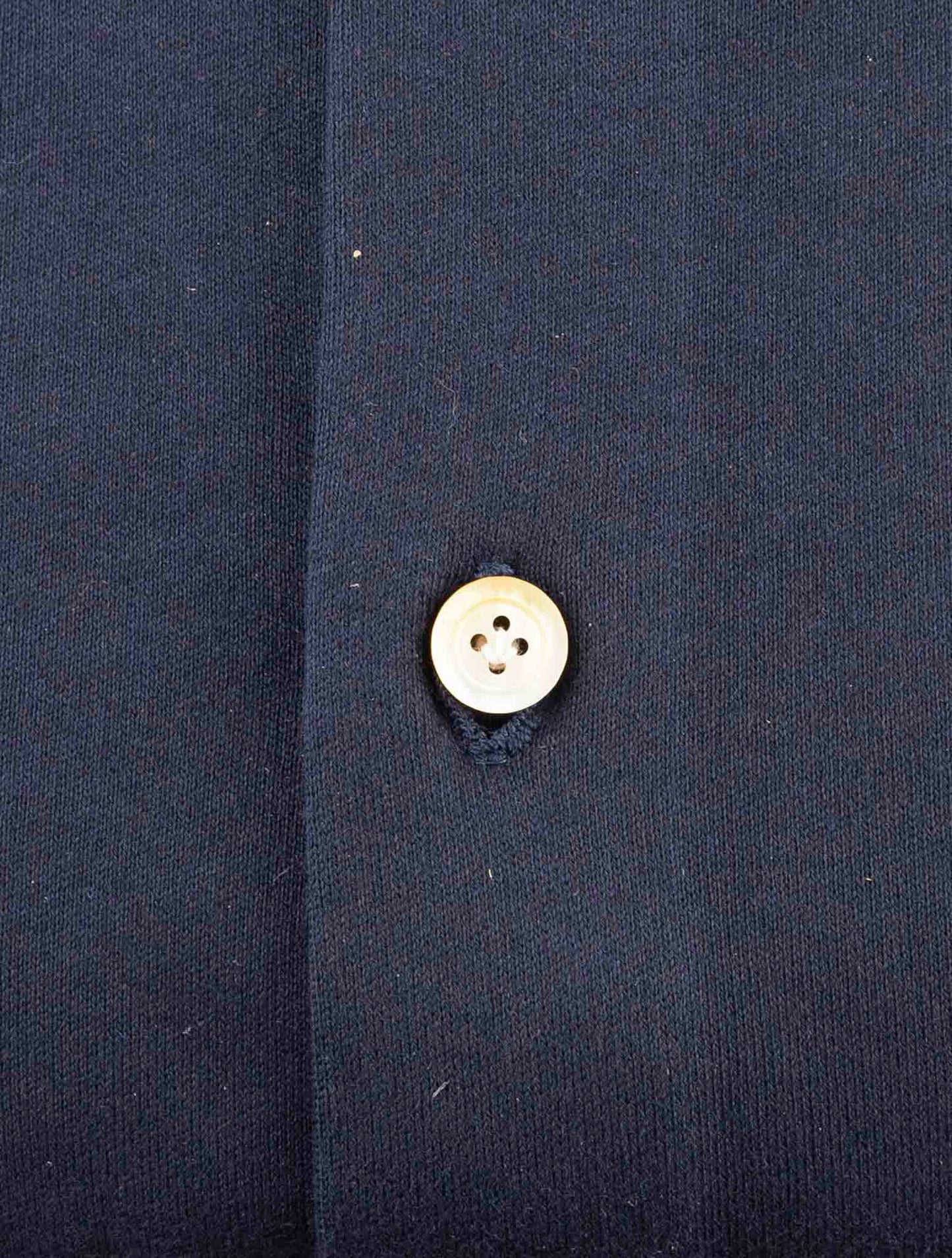 Kiton Blue Cotton Shirt