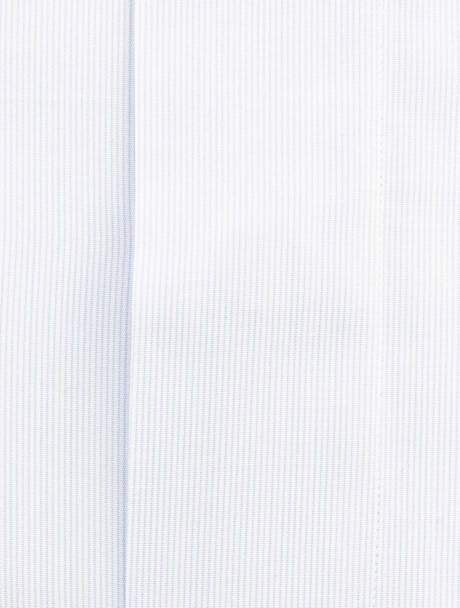 Kiton Blue Cotton Shirt