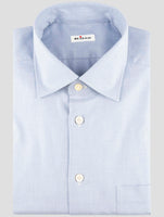Kiton Light Blue Cotton Shirt