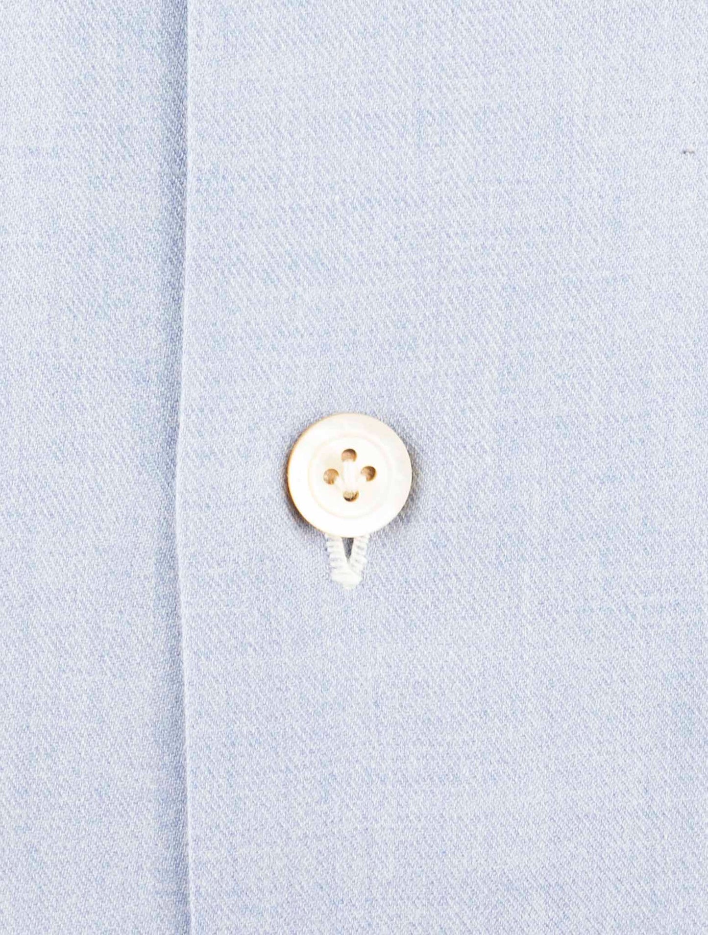 Kiton Light Blue Cotton Shirt