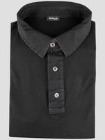 Kiton Black Cotton Ea Shirt