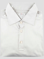 Kiton Gray Cotton Sweater Polo