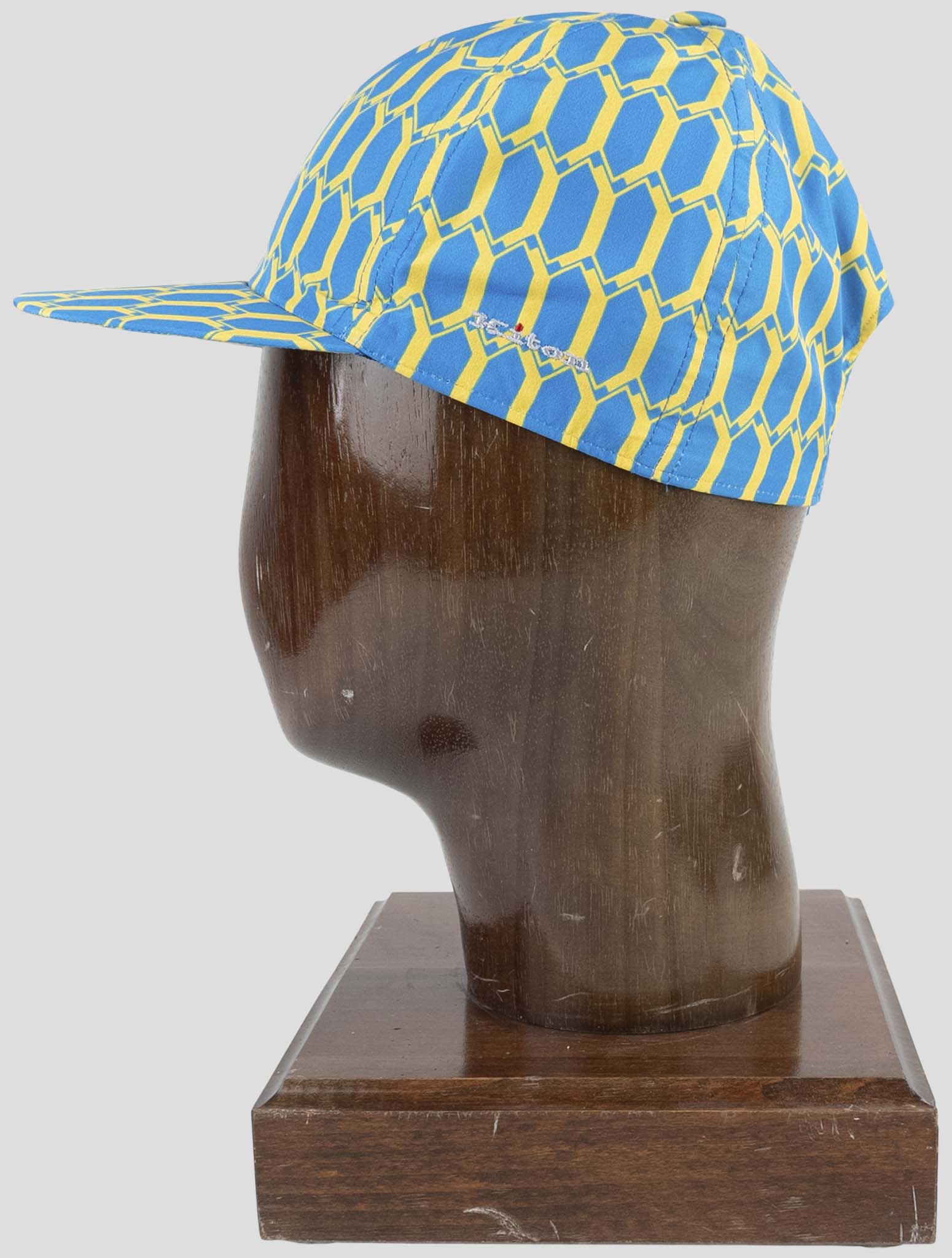 Kiton Yellow Light Blue Pl Baseball Cap