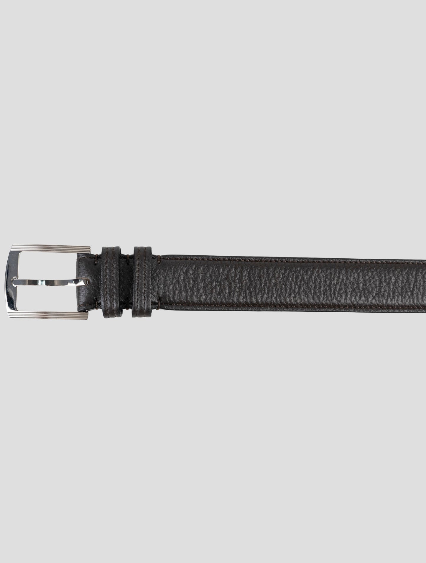 Kiton Brown Leather Belt