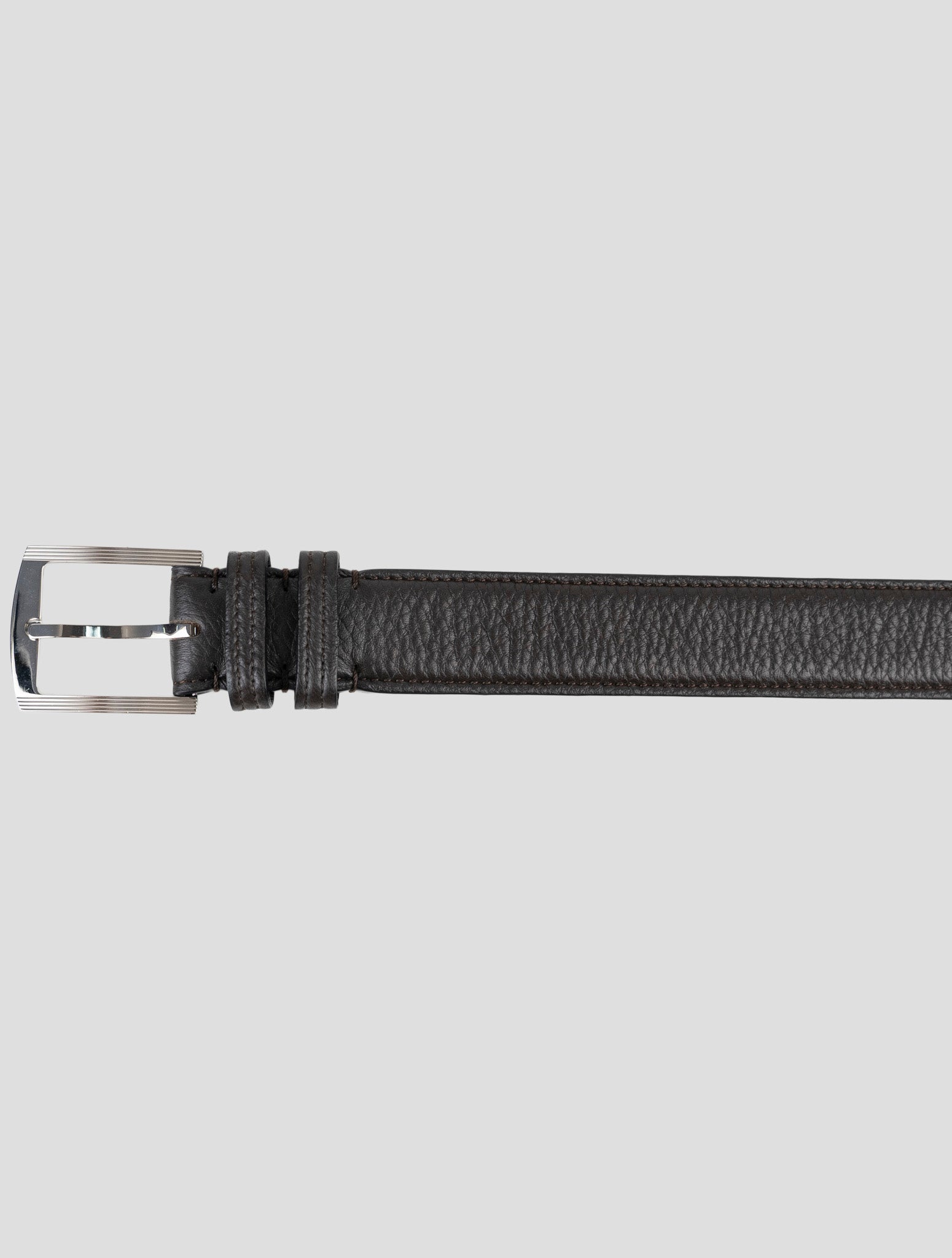 Kiton Brown Leather Belt