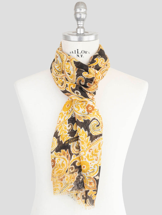 Kiton Multicolor Cashmere Scarf