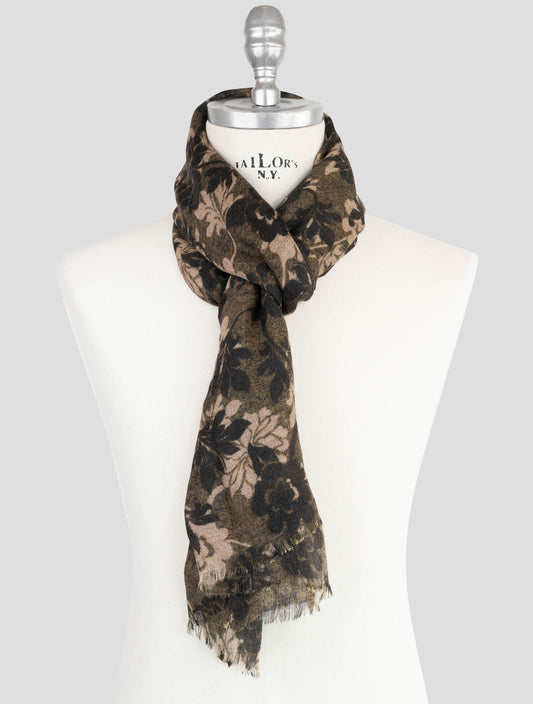 Kiton Multicolor Cashmere Scarf