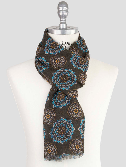 Kiton Multicolor Cashmere Scarf