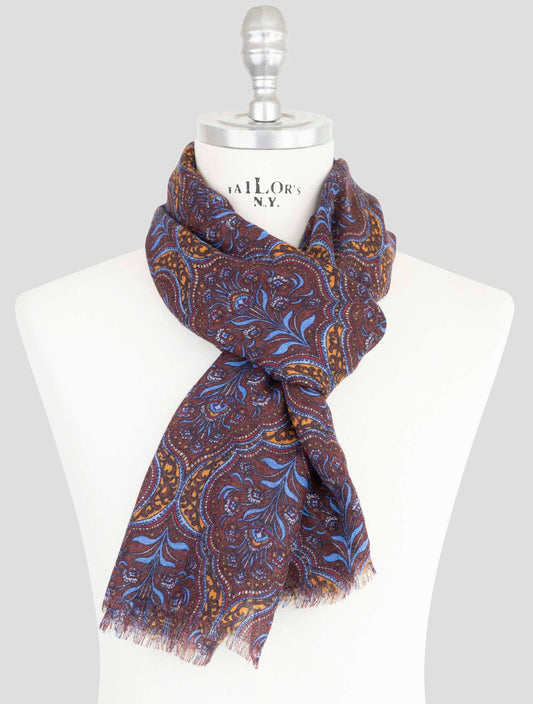 Kiton Multicolor Cashmere Scarf