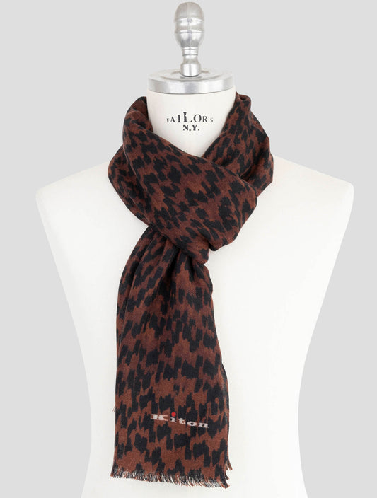 Kiton Multicolor Cashmere Scarf