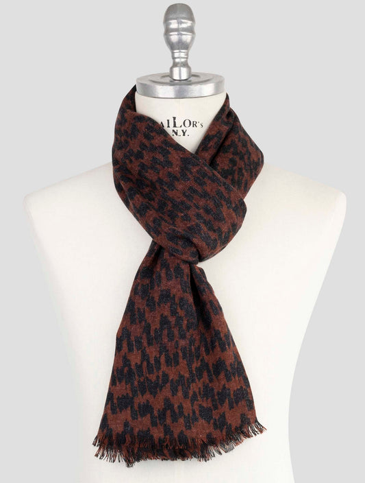 Kiton Multicolor Cashmere Scarf