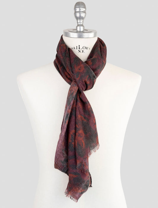 Kiton Multicolor Cashmere Scarf