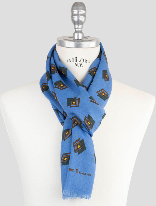 Kiton Multicolor Cashmere Scarf