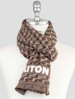 Kiton Brown Cashmere Scarf