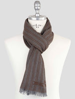 Kiton Gray Cashmere Scarf