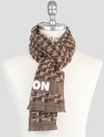Kiton Brown Cashmere Scarf